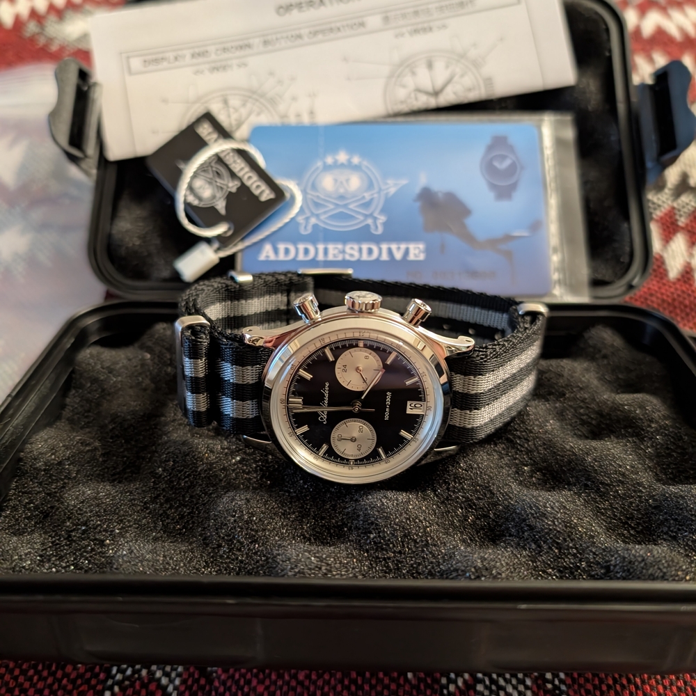 Addiesdive Chronograph Watch